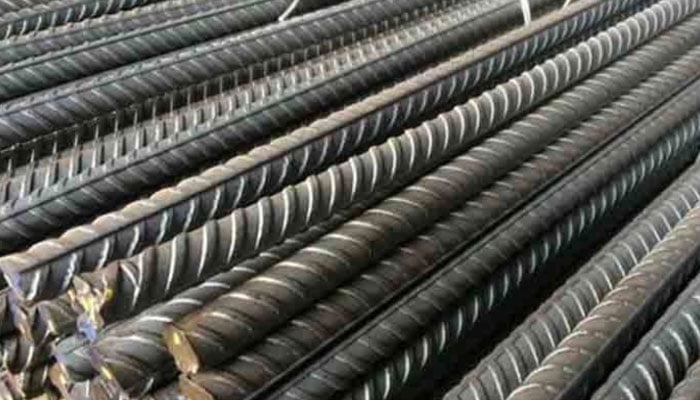 A representational image shows steel rods. — TheNews/File