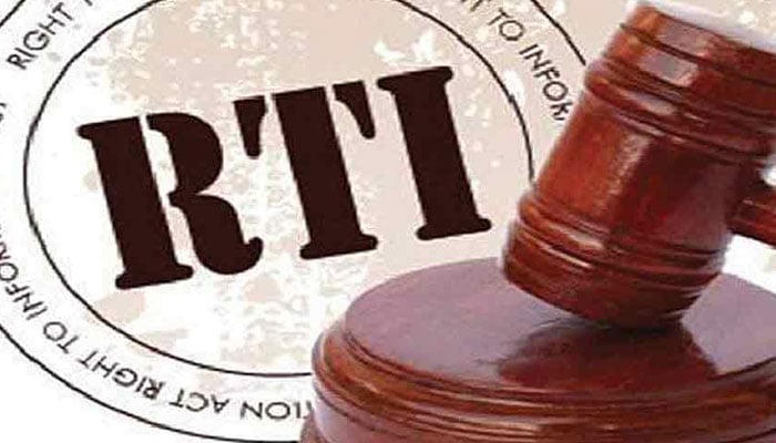 The representational image shows the Right to Information (RTI) with a gavel. — The News/File