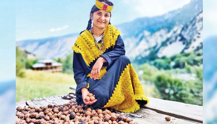 The representational image shows a woman from the Kalash valleys. — The News/File