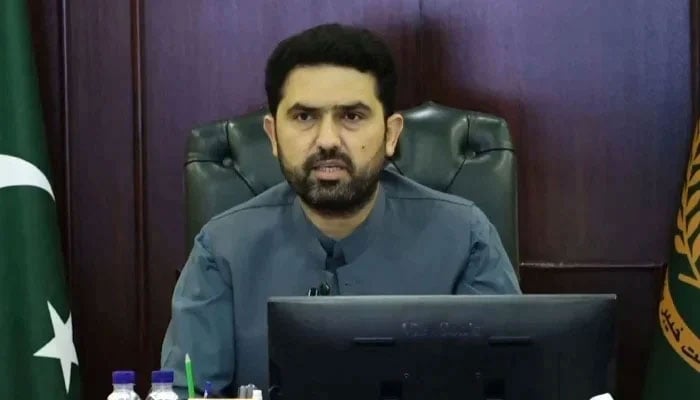 Khyber Pakhtunkhwa Chief Minister Sohail Afridi speaks during a high-level meeting in Peshawar, October 20, 2025. — Screengrab via X/@PTIofficial