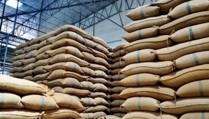 The representational image of the wheat sacks. — The News/File