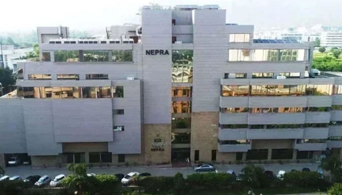 The National Electric Power Regulatory Authority (Nepra) headquarters can be seen. — Facebook@NEPRA/File