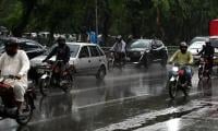 Downpour Hits City