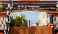 Three Shortlisted For VC Post At Peoples University For Women