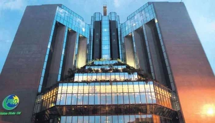 The Pakistan State Oil HQs can be seen in this picture. — PSO website/File