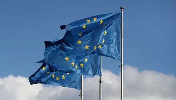 European Union flags fly outside the EU Commission headquarters in Brussels, Belgium September 19, 2019. — Reuters