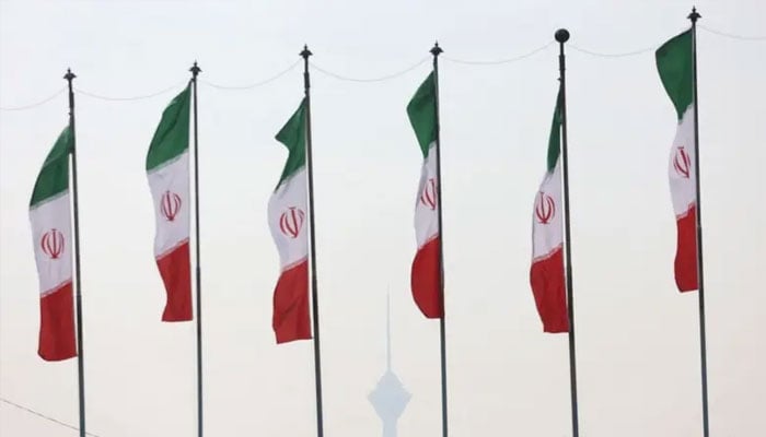 Iranian flags. —Reuters/File