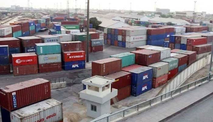 This representational  image shows shipping activity at Port Qasim, Karachi. — APP/File