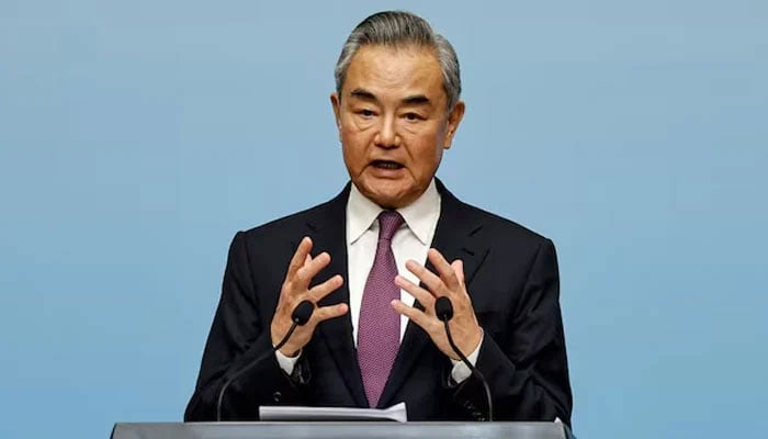 China’s Foreign Minister Wang Yi speaks at a press conference during the 2024 Summit of the Forum on China-Africa Cooperation (FOCAC) in Beijing, China September 5, 2024.—Reuters