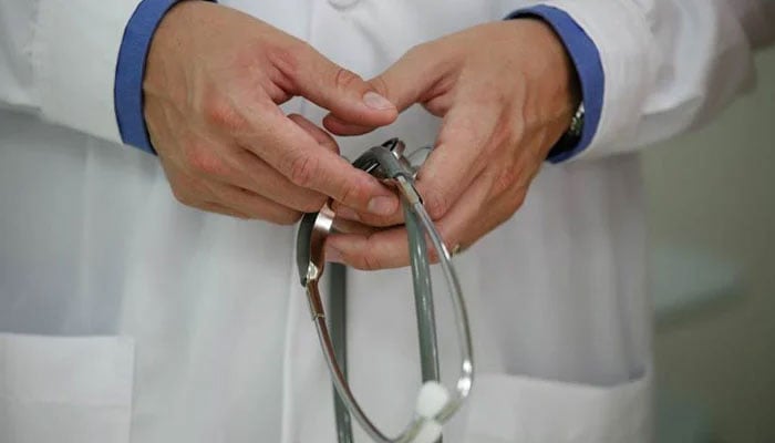 The representational image of a doctor holding stethoscope. — Unsplash/File