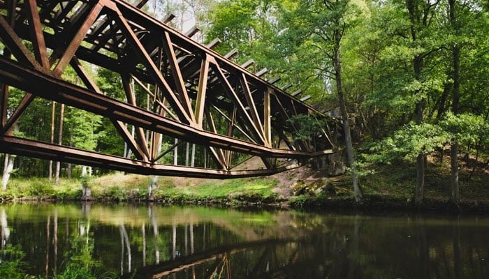 This representational image shows a bridge over a river. — Unsplash/File