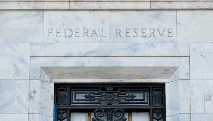 Renovations continue at the Federal Reserve Board building in Washington, DC, US, November 14, 2025.—Reuters