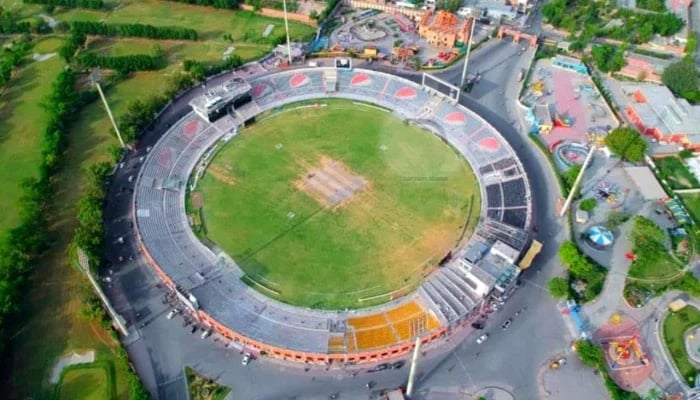 An undated picture of Iqbal Stadium in Faisalabad. — PCB/File