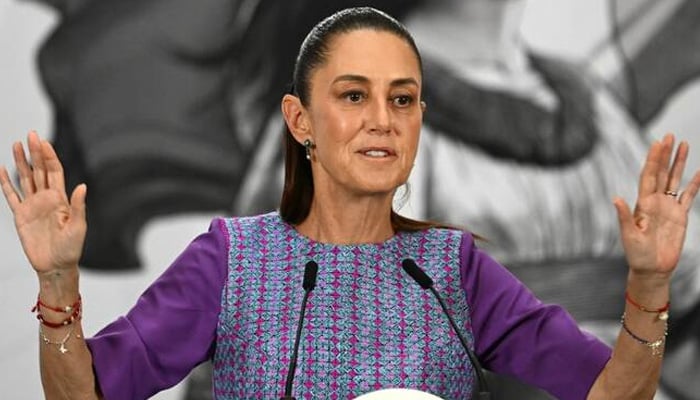 This undated photo shows Mexico President Claudia Sheinbaum. — AFP/File