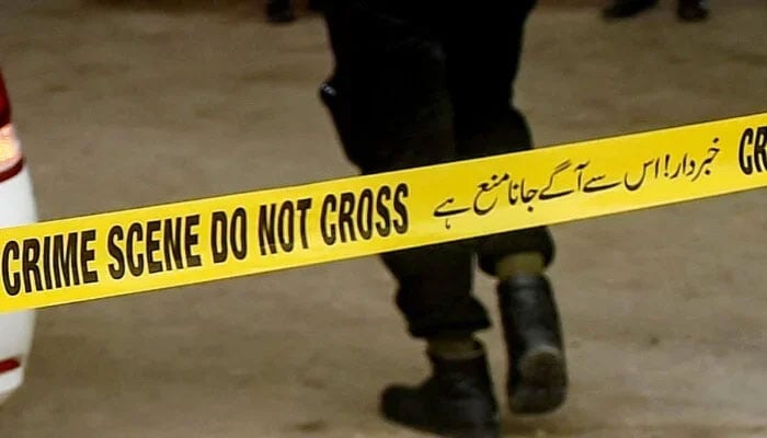 Representational image of a police tape restricting a crime scene. — AFP/File