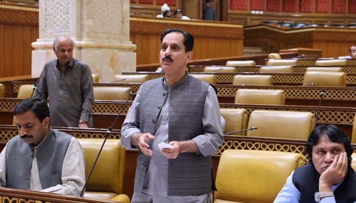 Ejaz Shafi, General Secretary of PTI Kissan Wing Punjab is seen speaking on April 23, 2026. — Facebook@ ejazshafi290