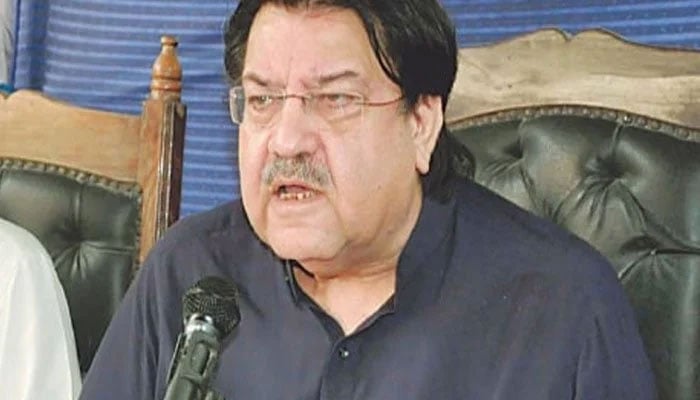 Sardar Abdul Rahim, Sindh secretary general of the Pakistan Muslim League-Functional (PML-F). — The News/File