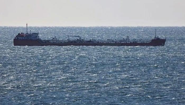 This representational image shows a crude oil tanker sails in Nakhodka Bay near the port city of Nakhodka, Russia, December 4, 2022. — Reuters