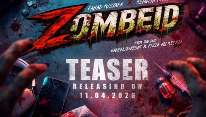 A poster of the Film Zombeid.—Instagram@thelollywoodpictures/File