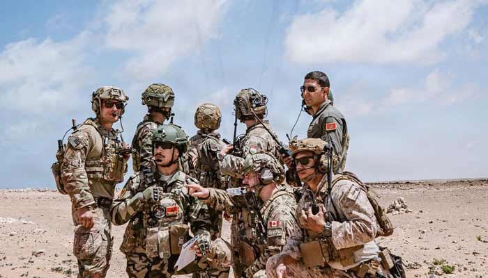 American and Moroccan soldiers during African Lion joint military exercises. — X/ @USAfricaCommand