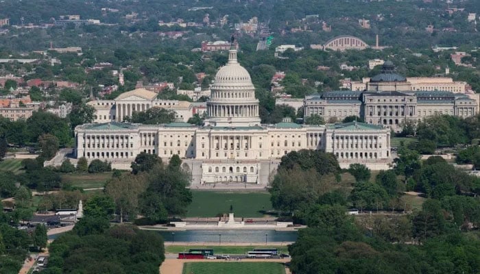 The US Capitol Building and Library of Congress in Washington, DC, US, April 16, 2026. — Reuters