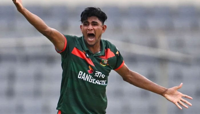 Bangladesh pacer Nahid Rana. —AFP/File