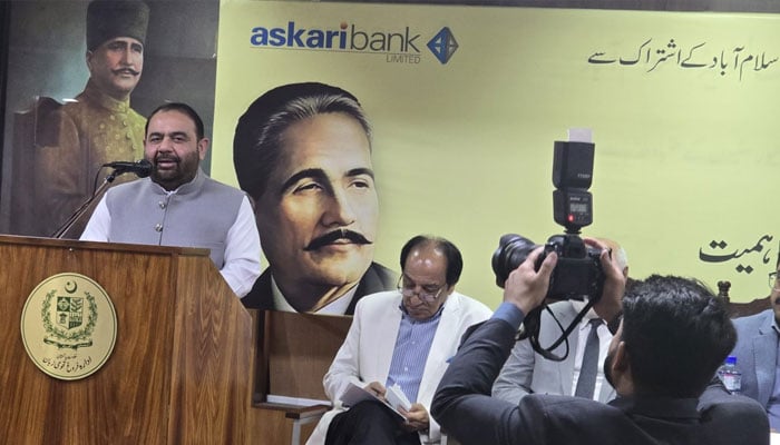 Federal Minister for National Heritage and Culture Division, Aurangzeb Khan Khichi at an event on December 17, 2025. — APP