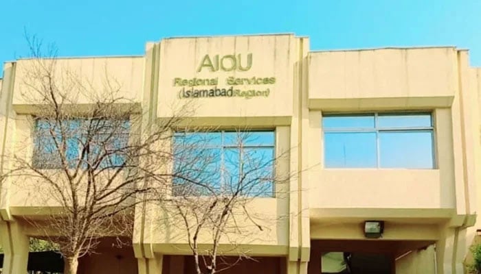 The Allama Iqbal Open University (AIOU) Islamabad campus can be seen in this image. — Facebook@AIOU ISLAMABAD/File