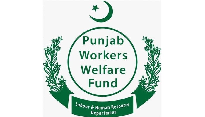 The image shows the logo of the of the Punjab Workers Welfare Fund. —   Facebook@PWWF.LabourandHR.GoPb