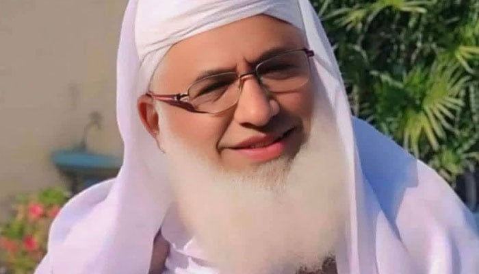 Slain religious scholar Maulana Muhammad Idrees. — X@zarrar_11PK/File