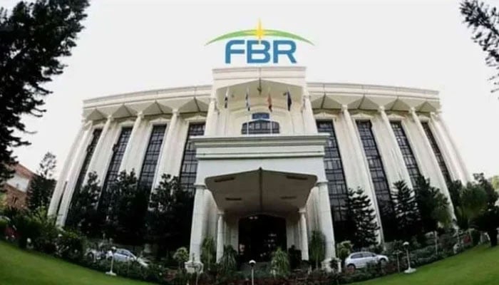 This image released on March 3, 2022, shows the FBR building. — Facebook@Federal Board of Revenue