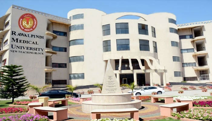 New Teaching Block at Rawalpindi Medical University (RMU). — RMU website/File