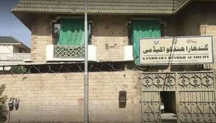 Gandhara Hindko Academy building in Peshawar. — APP/File