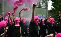 Protests As Venice Biennale Opens In Turmoil Over Russian Presence