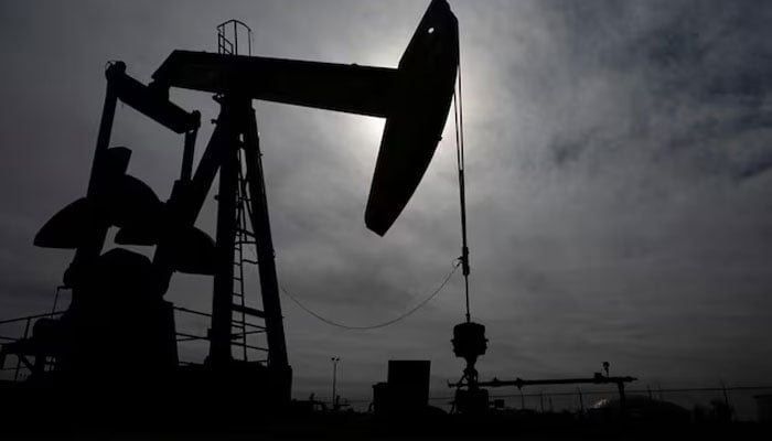 A pump jack operates near a crude oil reserve in the Permian Basin oil field near Midland, Texas, US, February 18, 2025. —Reuters