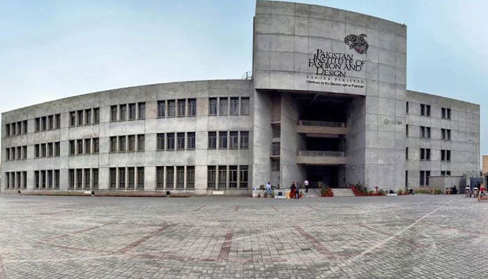 The Pakistan Institute of Fashion & Design (PIFD) building is seen in this image. — APP/File