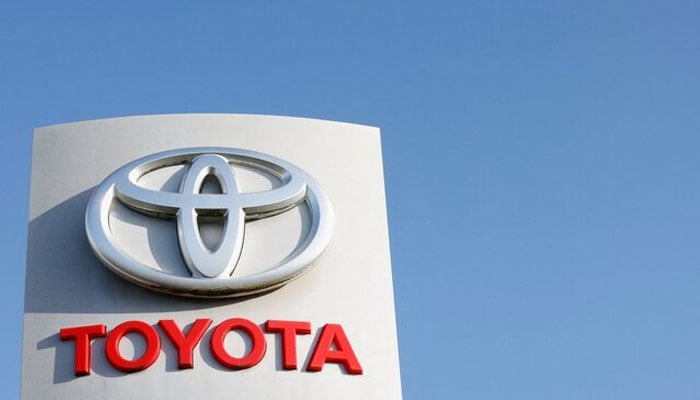 A Toyota Logo is seen at a Toyota dealership in Zaventem, Belgium, November 25, 2022. — Reuters