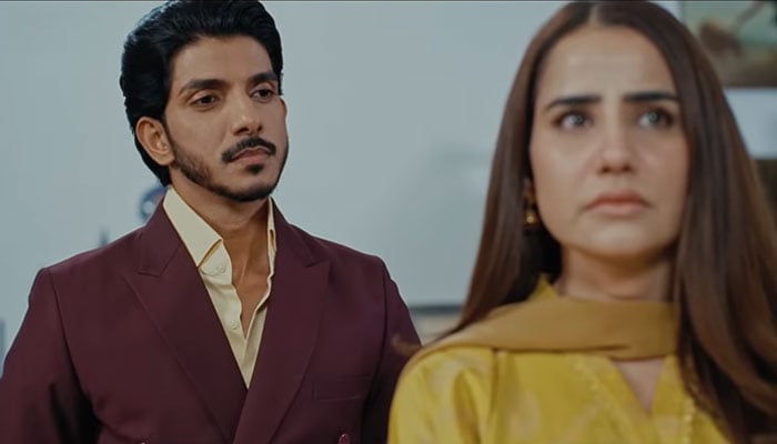 The image is a glimpse of a scene of the Geo TV and 7th Sky Entertainment’s new drama serial “Malkiyat”. — YouTube@HarPalGeo