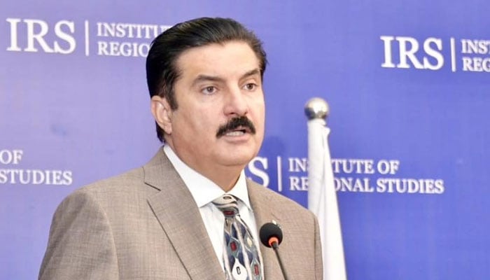 Governor Faisal Karim Kundi speaks during an event on February 26, 2026. — Facebook@FaisalKarimKundi