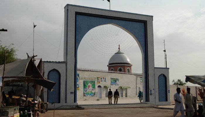 The shrine of Hazrat Peer Shah Jeewna (R.A) in Jhang. — Jhang govt website/File