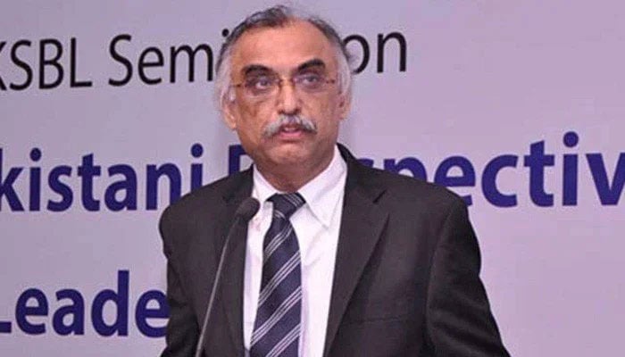 Former Federal Bureau of Revenue (FBR) chief Shabbar Zaidi. — The News/File