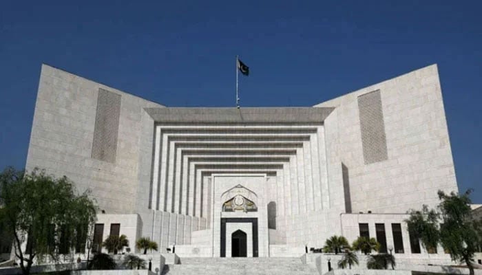 A general outside view of the SC building in Islamabad. — Reuters/File