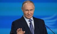 Putin Chides Nato In Speech At Scaled-back Victory Day Parade