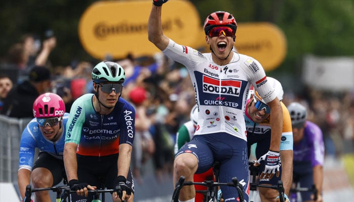 Paul Magnier celebrates the victory. —AFP/File