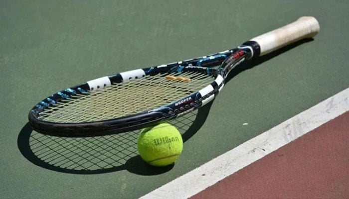 Representational image of tennis racket and ball. — APP/File