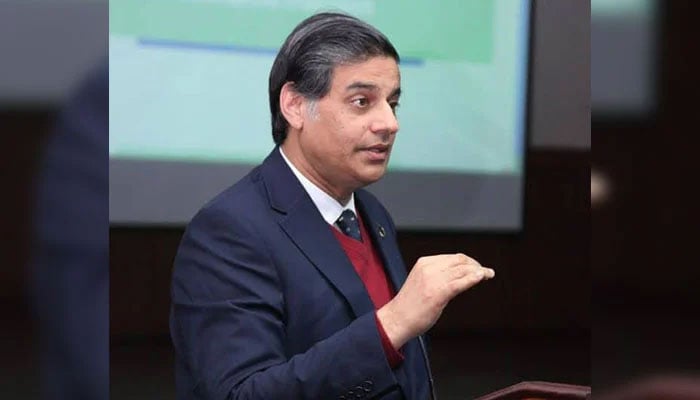 Amir-ud-Din Medical College Principal Prof Dr Farooq Afzal seen in this image. — Facebook@shoaib.zahid.9256/File