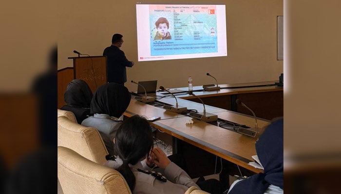 An image from a training programme organised by the FIA Academy Headquarters in collaboration with the United States Consulate General on May 11, 2026. — Facebook@FIA Karachi Zone