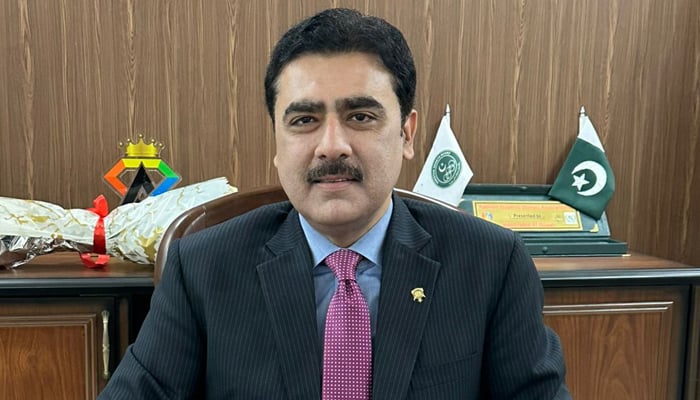 Outgoing Director General of the Pakistan Sports Board (PSB) Muhammad Yasir Pirzada. — Reporter