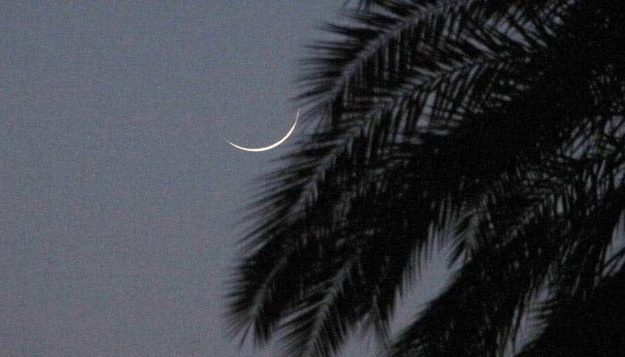 A view of new crescent is captured in this undated image. — PPI/File