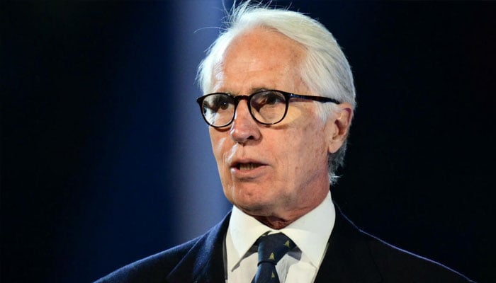 Giovanni Malago, president of the Milan Cortina 2026 Olympic organizing committee, at the opening ceremony of the Paralympic Games on March 6, 2026 in Verona. —AFP